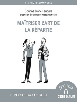 cover image of Maîtriser l'art de la répartie